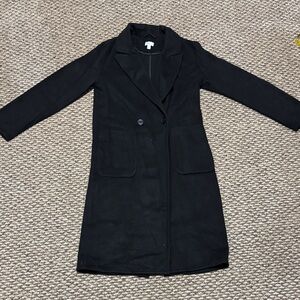 Nordstrom Rack Classic Black Trench Coat